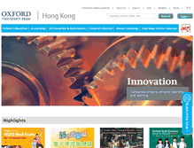 Tablet Screenshot of oupchina.com.hk